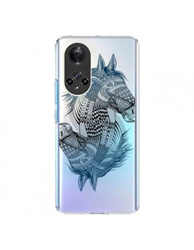 Coque Honor 50 et Huawei Nova 9 Cheval Horse Double Transparente - Rachel Caldwell