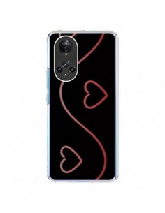 Coque Honor 50 et Huawei Nova 9 Coeur Love Rouge - R Delean