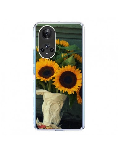 Coque Honor 50 et Huawei Nova 9 Tournesol Bouquet Fleur - R Delean