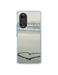 Coque Honor 50 et Huawei Nova 9 Coeoeur Plage Beach Mer...