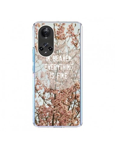 Coque Honor 50 et Huawei Nova 9 In heaven everything is fine paradis fleur - R Delean