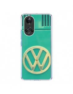 Coque Honor 50 et Huawei Nova 9 Groovy Van Hippie VW Bleu...
