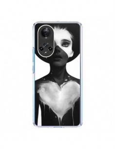 Coque Honor 50 et Huawei Nova 9 Fille Coeur Hold On -...