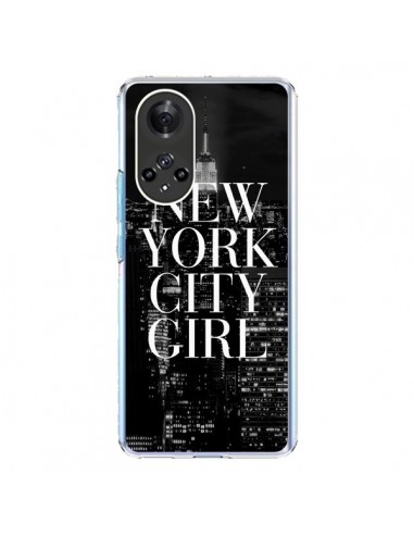 Coque Honor 50 et Huawei Nova 9 New York City Girl - Rex Lambo