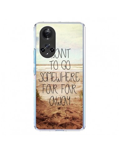 Coque Honor 50 et Huawei Nova 9 I want to go somewhere - Sylvia Cook