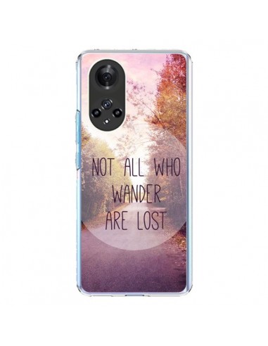 Coque Honor 50 et Huawei Nova 9 Not all who wander are lost - Sylvia Cook