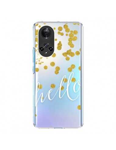 Coque Honor 50 et Huawei Nova 9 Hello, Bonjour Transparente - Sylvia Cook