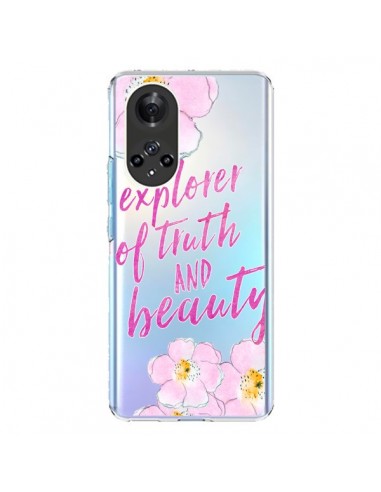 Coque Honor 50 et Huawei Nova 9 Explorer of Truth and Beauty Transparente - Sylvia Cook