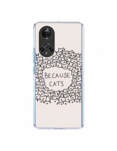 Coque Honor 50 et Huawei Nova 9 Because Cats chat -...