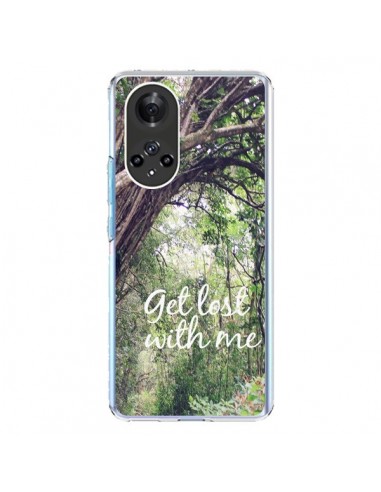 Coque Honor 50 et Huawei Nova 9 Get lost with him Paysage Foret Palmiers - Tara Yarte