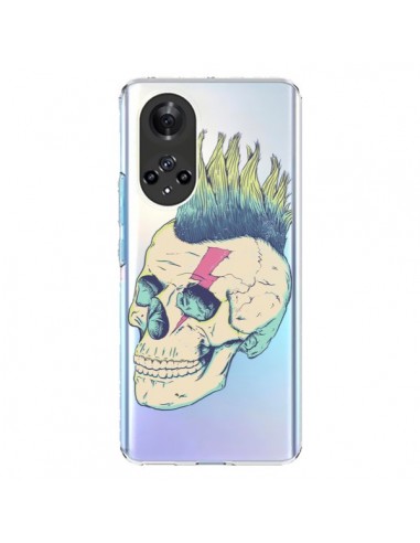 Coque Honor 50 et Huawei Nova 9 Tête de Mort Crane Punk Transparente - Victor Vercesi