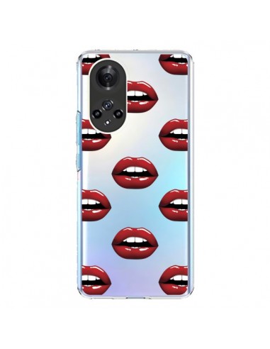 Coque Honor 50 et Huawei Nova 9 Lèvres Rouges Lips Transparente - Yohan B.