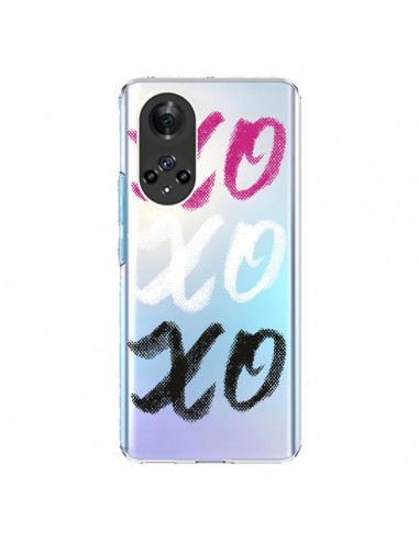 Coque Honor 50 et Huawei Nova 9 XoXo Rose Blanc Noir Transparente - Yohan B.