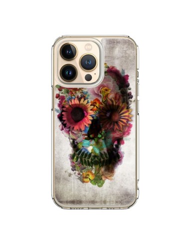 Cover iPhone 13 Pro Teschio Fiori - Ali Gulec