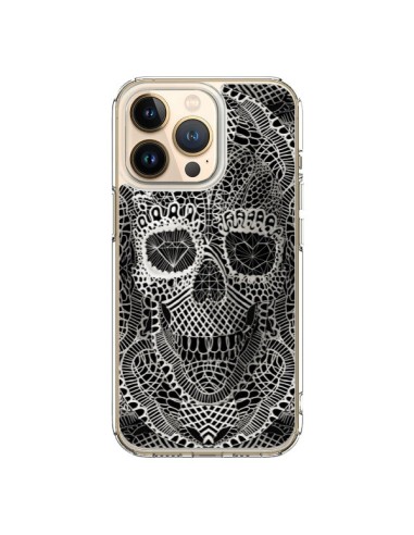 Coque iPhone 13 Pro Skull Lace Tête de Mort - Ali Gulec