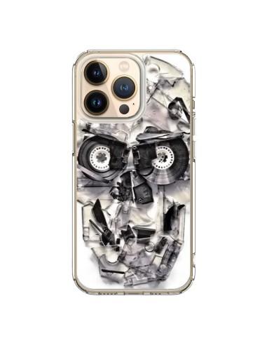 Coque iPhone 13 Pro Tape Skull K7 Tête de Mort - Ali Gulec