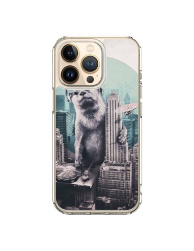 Coque iPhone 13 Pro Loutre Dj New York - Ali Gulec