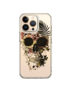 iPhone 13 Pro Case Garden Skull Clear - Ali Gulec