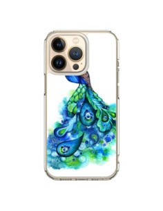 Cover iPhone 13 Pro Pavone Multicolore - Annya Kai