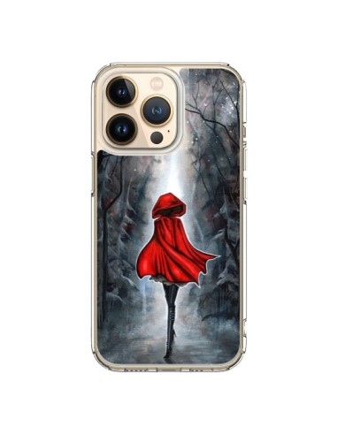 Coque iPhone 13 Pro Le Petit Chaperon Rouge Bois - Annya Kai