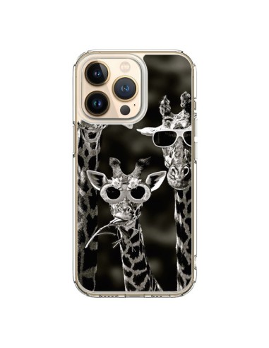 Cover iPhone 13 Pro Giraffa Swag Famiglia Giraffe  - Asano Yamazaki