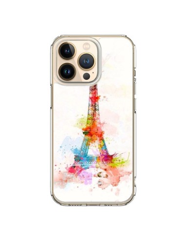 Cover iPhone 13 Pro Paris Tour Eiffel Muticolore - Asano Yamazaki