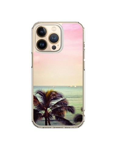 Coque iPhone 13 Pro Sunset Palmier Palmtree - Asano Yamazaki