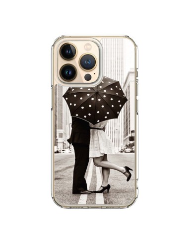 Cover iPhone 13 Pro Segreto dietro l'Ombrello Amore Coppia - Asano Yamazaki