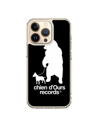 Coque iPhone 13 Pro Chien d'Ours Records Musique - Bertrand Carriere