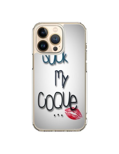 Cover iPhone 13 Pro Suck my Coque Labbra - Bertrand Carriere