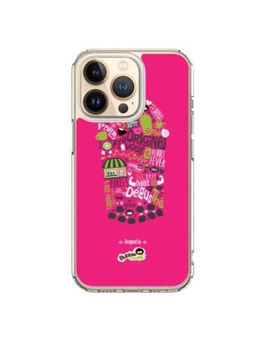 iPhone 13 Pro Case Bubble Fever Original Pink - Bubble Fever