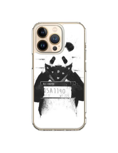 Coque iPhone 13 Pro Bad Panda Prison - Balazs Solti
