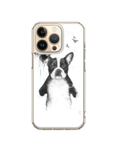 iPhone 13 Pro Case Love Bulldog Dog My Heart Goes Boom -...