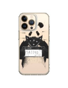 iPhone 13 Pro Case Panda Bad Clear - Balazs Solti