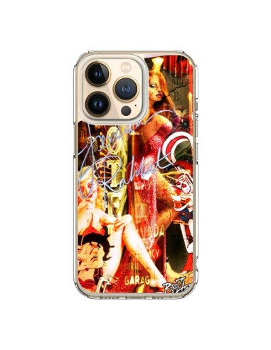Cover iPhone 13 Pro Jessica Rabbit Betty Boop - Brozart