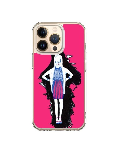 Coque iPhone 13 Pro Lola Femme Fashion Mode Rose - Cécile