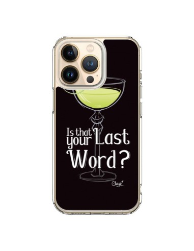 Cover iPhone 13 Pro Is that your Last Word Cocktail Barman - Chapo