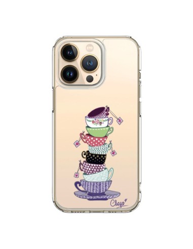 Coque iPhone 13 Pro Tasses de The Transparente - Chapo