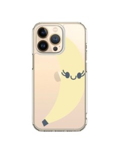 Coque iPhone 13 Pro Banana Banane Fruit Transparente -...