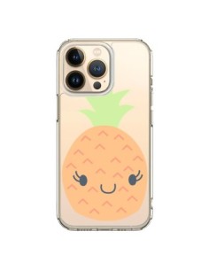 Cover iPhone 13 Pro Ananas Pineapple Fruit Trasparente -...