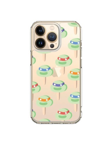 Coque iPhone 13 Pro Tortues Ninja Tortle Transparente - Claudia Ramos