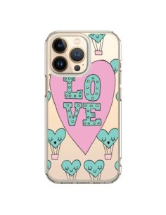 Coque iPhone 13 Pro Love Nuage Montgolfier Transparente -...