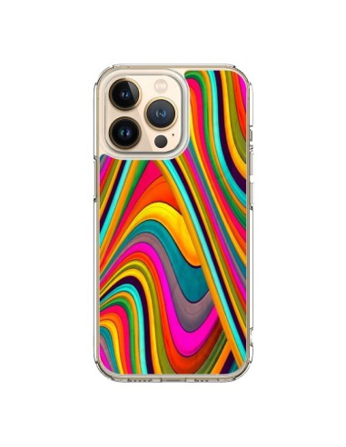 Coque iPhone 13 Pro Acid Vagues - Danny Ivan