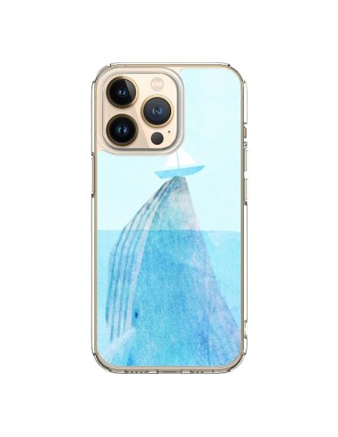 iPhone 13 Pro Case Whale Boat Sea - Eric Fan