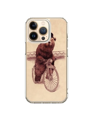 Cover iPhone 13 Pro Orso Bicicletta - Eric Fan