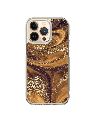 Cover iPhone 13 Pro Molten Core Galaxy - Eleaxart