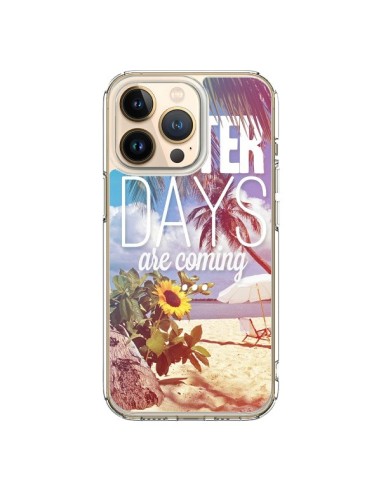 Coque iPhone 13 Pro Better Days _té - Eleaxart