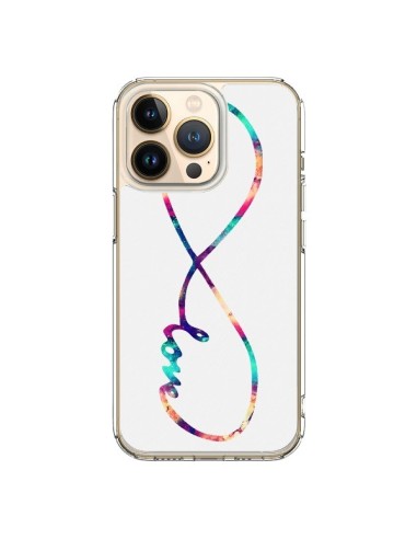 Coque iPhone 13 Pro Love Forever Infini Couleur - Eleaxart