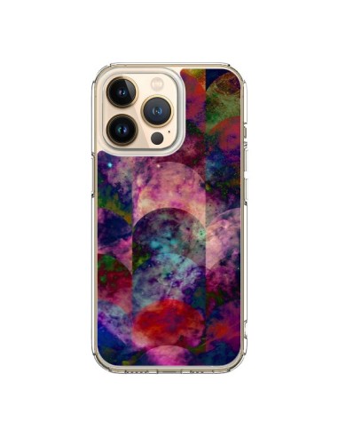 Coque iPhone 13 Pro Abstract Galaxy Azteque - Eleaxart