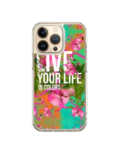 Cover iPhone 13 Pro Live your Life Vivi la tua vita - Eleaxart